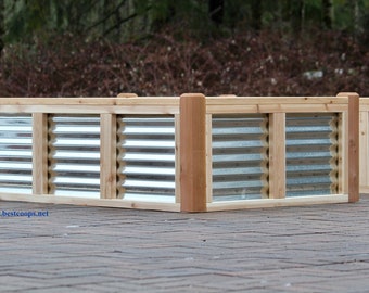 4x6' Corrugated Garden Bed Plan