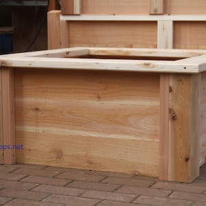 3x3&#39; Cedar Garden Bed Plan