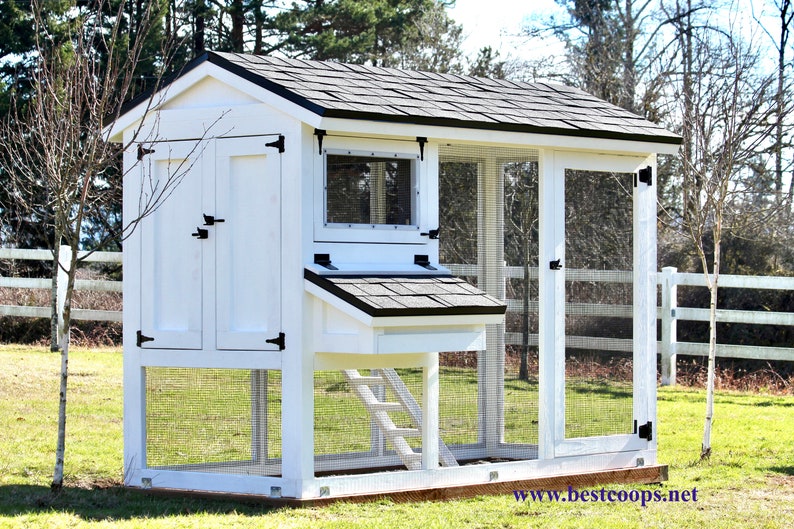 4x10' Chicken Coop Plan Etsy