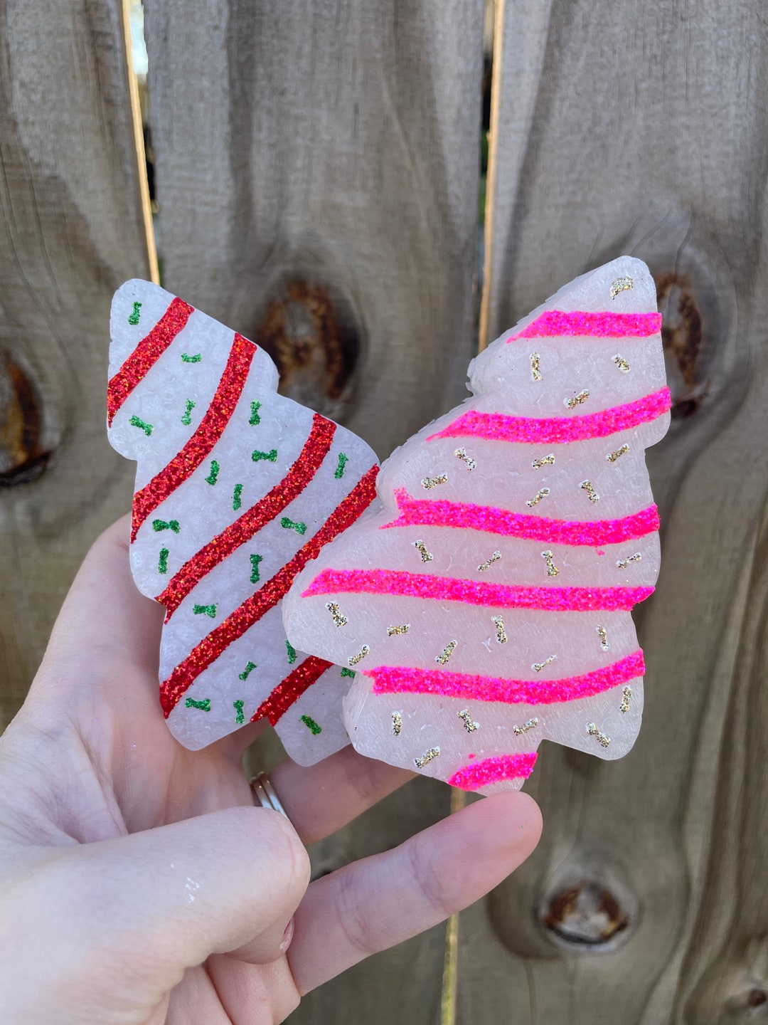 Christmas Tree Freshie Cake Car Freshie Winter Car Air Freshener Freshy