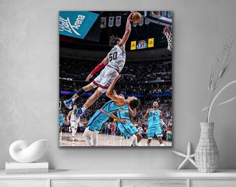 John Wall Dunk Art Print for Sale by RatTrapTees