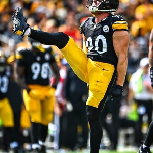 TJ Watt Legendary Sack Celebration Canvas/poster Print NFL - Etsy