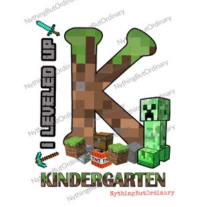 Minecraft SVG para jardim de infância