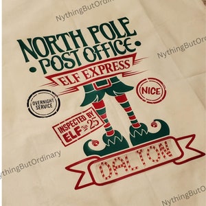 Personalized Santa Sack