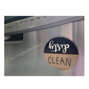 Wooden Dishwasher Magnets