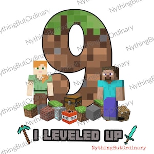 Aniversário do Minecraft 9 - Alex e Steve