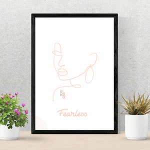 Minimalism Concept DIGITAL Wall Art .Hand Drawn Minimalist