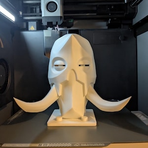 Konahrik Dragon Priest Mask – 3D Printed Skyrim Cosplay Prop