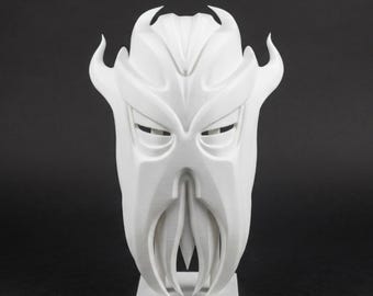Miraak Dragon Priest Mask – Skyrim Cosplay Prop, 3D Printed Elder Scrolls Helmet