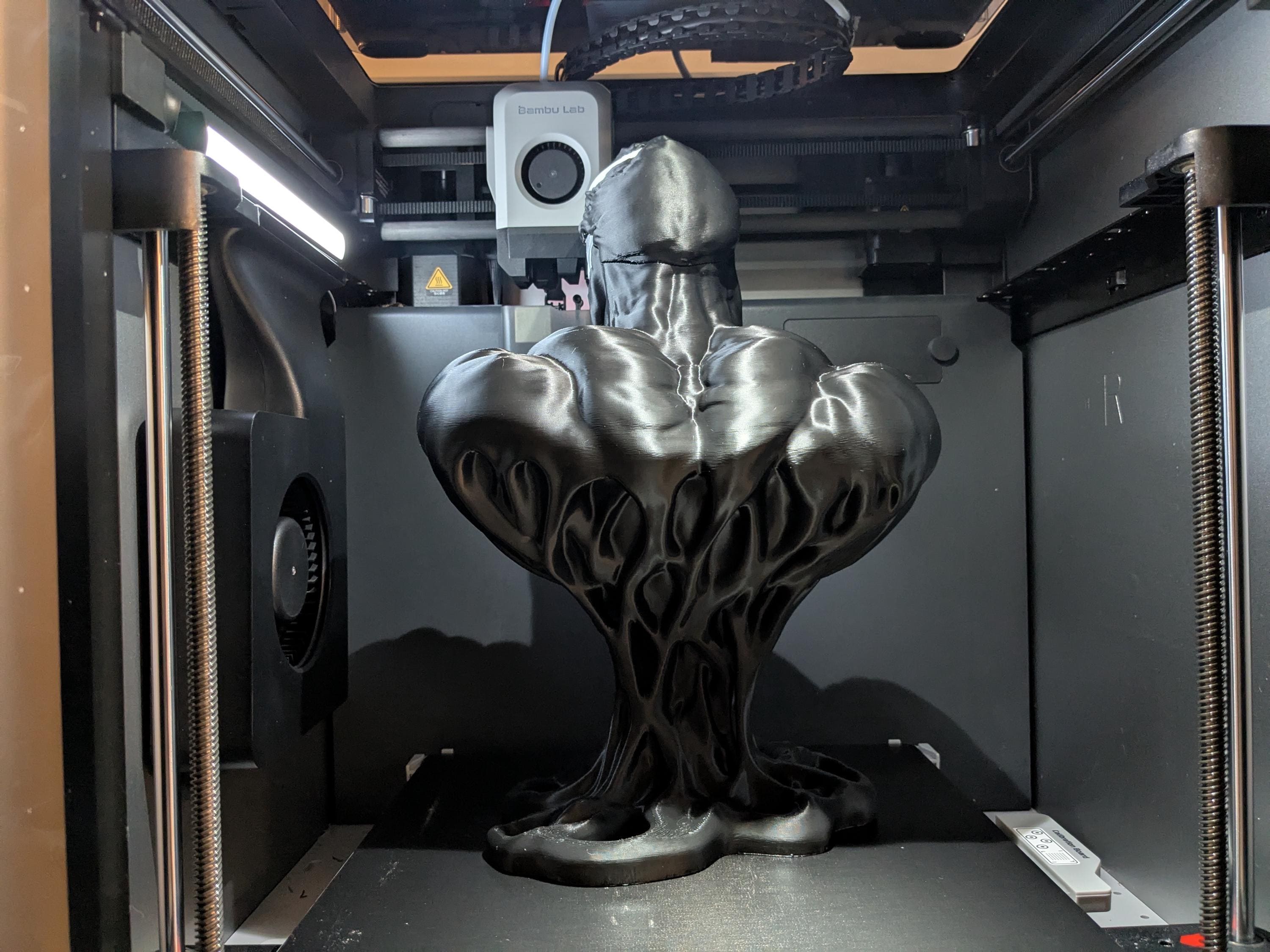 スパイダーマン／ヴェノム バスト — 3Dプリントスタチュー｜シンビ