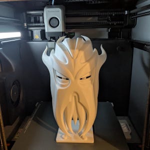 Miraak Dragon Priest Mask – 3D Printed Skyrim Cosplay Prop