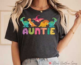 Auntie Dinosaur Shirt, Aunt T Rex Shirt, Aunt Birthday Gift, New Aunt Shirt, Future Auntie Gift, Aunt To Be Gift, New Auntie Shirt, Wildlife