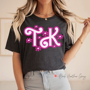 TK Teacher Flower Shirt, Transitional Kindergarten Daisy T Shirt, TK Teacher Gift, TK Teacher Pink Shirt, Kinder Garten Teacher Shirt, Cute