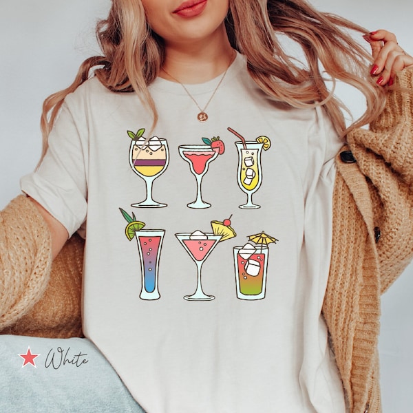 Cocktails Shirt, Bartender T Shirt, Cocktail Lover Gift, Mixologist Shirt, Bartending Tee, Mixology Shirt, Alcoholic Gift, Drinking T-Shirt