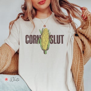 Shirt maïsslet, grappige T-shirt maïsliefhebber, shirt grappige boerderij moeder, grappige boerderij moeder cadeau, shirt grappige boer, cadeau boerderij vader, grappig landbouw T-shirt