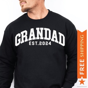 Aangepast sweatshirt opa, aangepast sweatshirt opa, cadeau opa, gepersonaliseerd sweatshirt opa, cadeau opa, cadeau opa