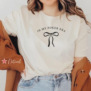 Camiseta "In My Poker Era", camiseta de pôquer, presente para apostador, camiseta de cassino, presente para jogador de pôquer, camiseta de Las Vegas, camiseta de viagem a Las Vegas, camiseta de jogo, rosto