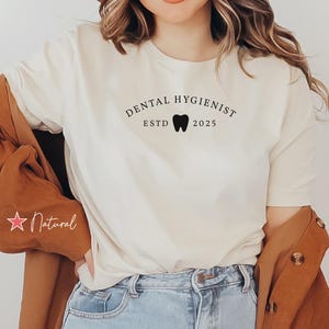 Custom RDH Shirt, Customized RDH T Shirt, RDH Gift, Personalized Hygienist Tee, Hygienist Gift, Custom Dentist Gift, Custom Hygienist Shirt
