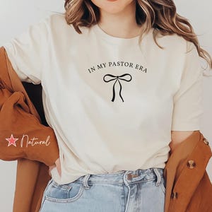 In My Pastor Era Shirt, Pastor T Shirt, Pastor Gift, Pastor Appreciation Gift, New Pastor Gift, New Pastor Graduation Gift, Christian Gift