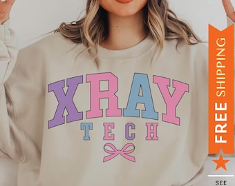 Sweat-shirt Xray Tech, pull de technicien en radiologie, cadeau technique de radiologie, sweat-shirt Rad Tech, cadeau technologue en radiologie, sweat-shirt de radiologie, diplômé