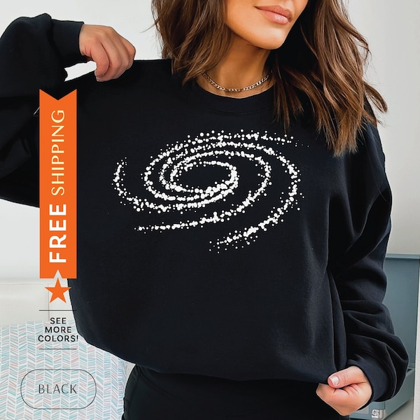 Milky Way Sweatshirt, Astronomy Sweater, Astronomy Teacher Gift, Space Lover Sweater, Galaxy Sweatshirt, Planets Sweater, Space Nerd Gift