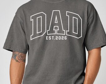Custom Dad Shirt, Personalized Dad T Shirt, New Dad Gift, Customized Dad Tee, Dad To Be Gift, Father's Day Gift, Future Dad Gift, Daddy Gift