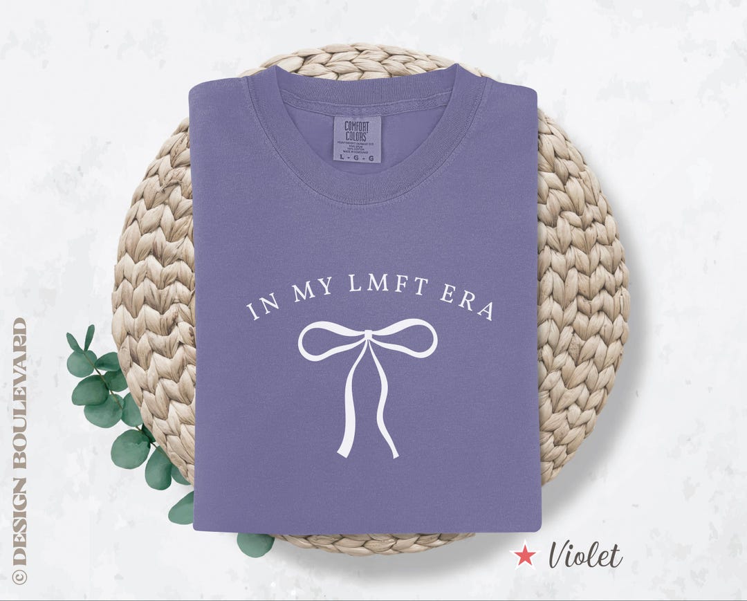 Comfort Colors® in My LMFT Era Shirt, LMFT Gift, Licensed Marriage and ...