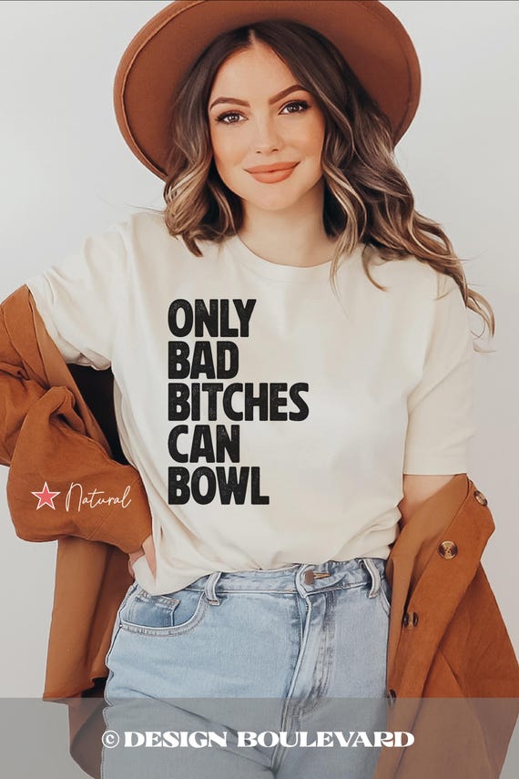 T-shirt Bowling "I BOWL" - Marque Fruit Of The Loom - Neuf Sans étiquettes
