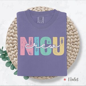 Comfort Colors® NICU Shirt, NICU Gift, NICU Nurse Shirt, Neonatal Intensive Care Unit Tee, Neonatal Icu Nurse Gift, Neonatal Doctor Shirt