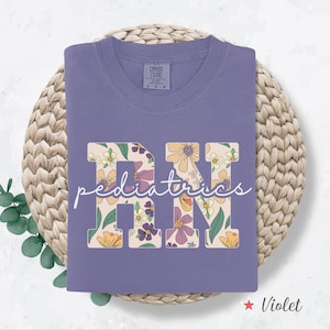 Comfort Colors® PEDS Shirt, PEDS Gift, PEDS Nurse Shirt, Pediatrics Tee, Pediatric Nurse Gift, Pediatrician Shirt, Pediatric Doctor Gift, Rn