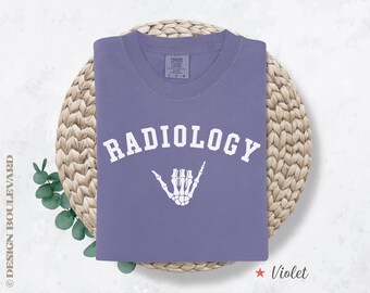 Comfort Colors® Radiology Shirt, Radiologist Gift, Radiology Tech Tee, Radiology Technician Shirt, Xray Tech Tee, Radiologic Technologist