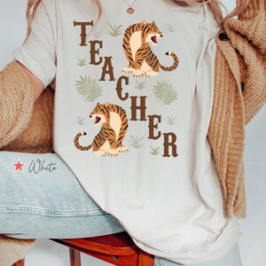Funny Teacher T-Shirt For Women – Heart Graphic Tee, Teacher Appreciation Gift, Casual Top - View #11