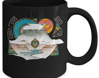 Black Mesa, Pueblo style coffee cup, mug, gift for mom, gift for grandma