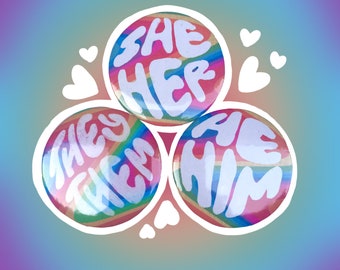 Pronoun Pins