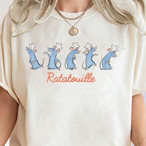 Cute Ratatouille RemyShirt, Disney Remy Shirt, Disney Pixar Ratatouille T-Shirt, Anyone can cook shirt, Remy Paris Shirt
