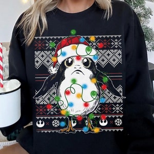 Porg christmas sweater 2025