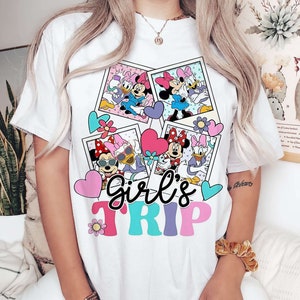 Girl's Trip Minnie and Daisy Shirt, Besties Disney Shirt, Disney Matching Tee, Friends Tee, Disney Trip Shirt, Disney Gift