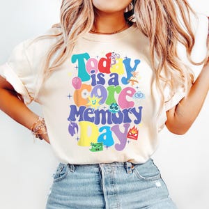 Disney Inside Out Shirt, Today Is A Core Memory Day T-Shirt, Pixar Inside Out Shirt, Disney Family Vacation 2025, Joy Sadness Anger Envy Tee