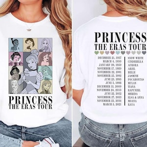 Princess The Eras Tour Shirt, Princess Tour Shirt, Retro Disney Shirt, Disney Princess Shirt, Princess Eras Tour Shirt