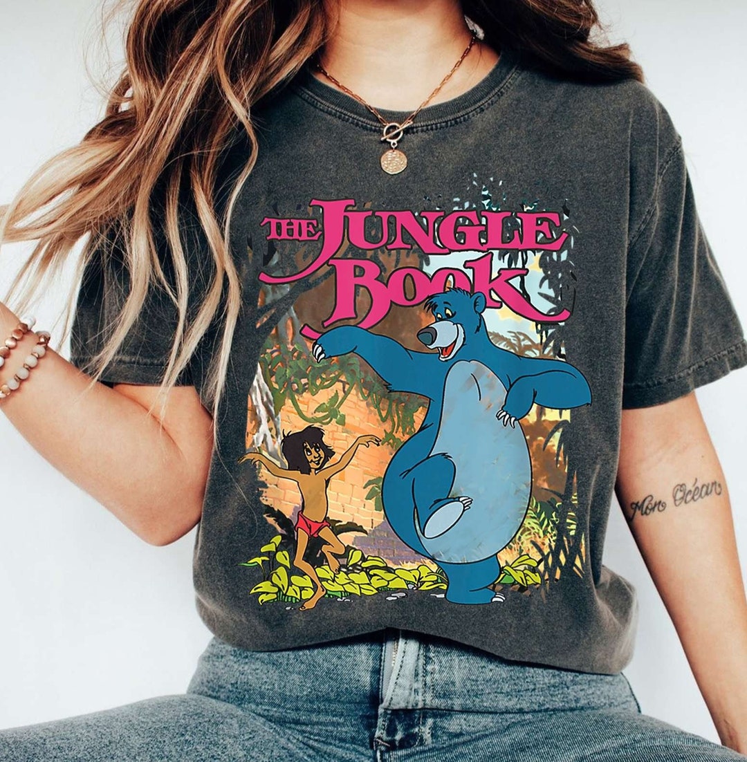 The Jungle Book Mowgli Baloo Dance Shirt, Mowgli and Baloo Dancing ...