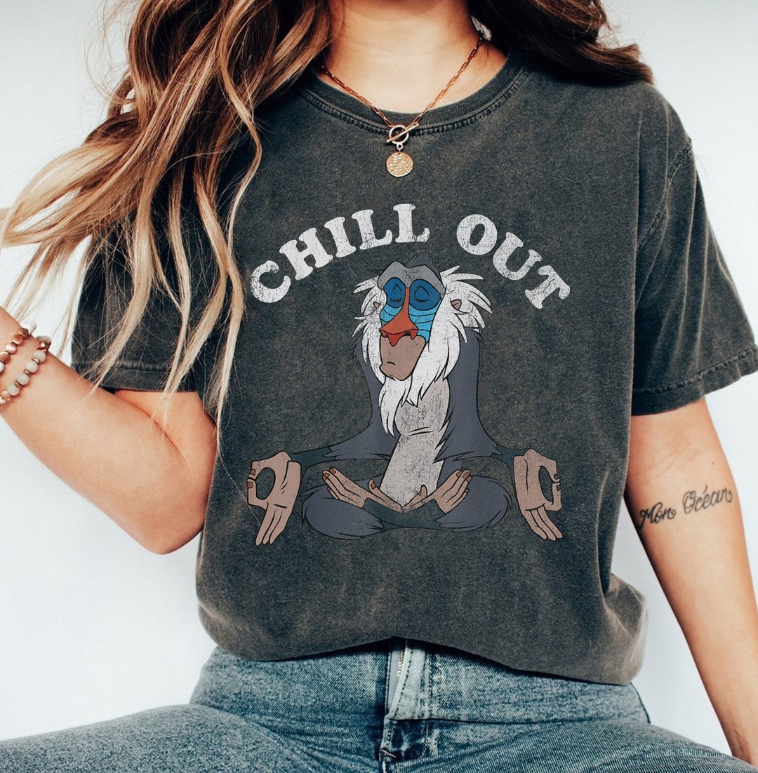 Vintage Chill Out Rafiki Shirt, Rafiki Lion King Disney Shirt, Rafiki