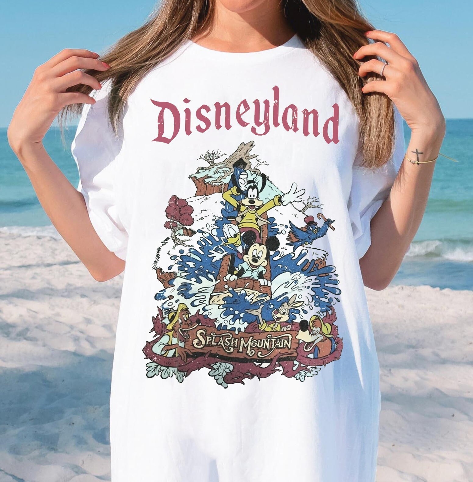 Vintage Splash Mountain Disneyland Shirt Splash Mountain - Etsy