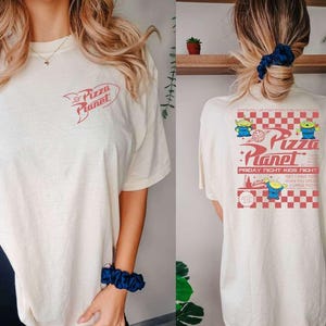 Pizza Planet Toy Story Comfort Colors Shirt, Disney Aliens Sweatshirt, Pizza Planet Tee, Toy Story Family Shirts, Funny Disney Pizza T-shirt