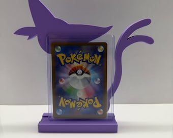 Supporto per carte Pokémon Espeon - Espositore per carte collezionabili TCG - PSA BGS CGC