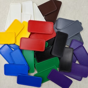 Plastic Injection Moulded Tokens