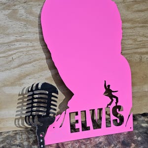 Elvis Custom metal sign