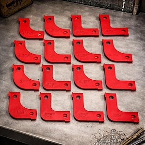 16-Piece Radius Template Set 1/8"–2" | Woodworking Router Corner Guides | Perfect Rounded Edge Layout Tool