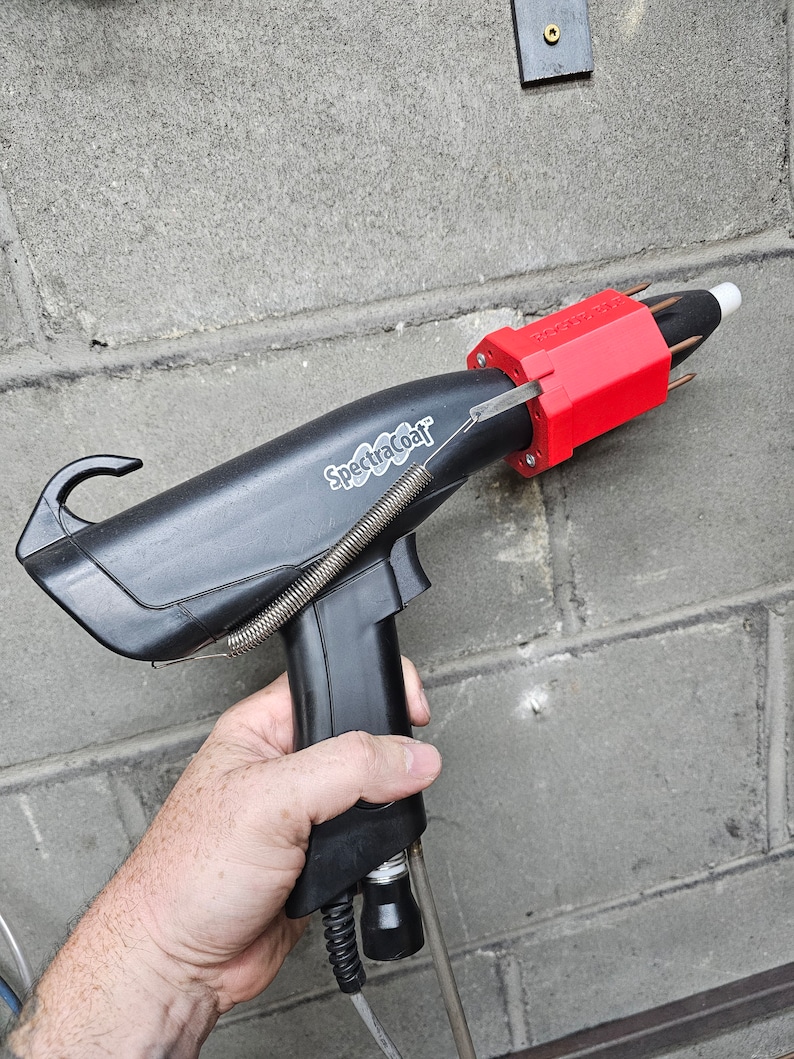 Corona Ring -non oem Gema Powder Coat (omega) -Field Control Upgrade for Powder Coating Guns image 4