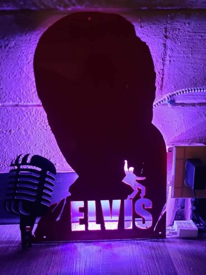 Elvis Custom Metal Sign - Etsy
