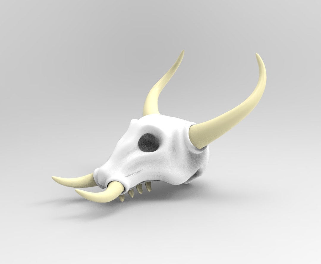 バッファローの頭蓋骨 - Etsy 日本